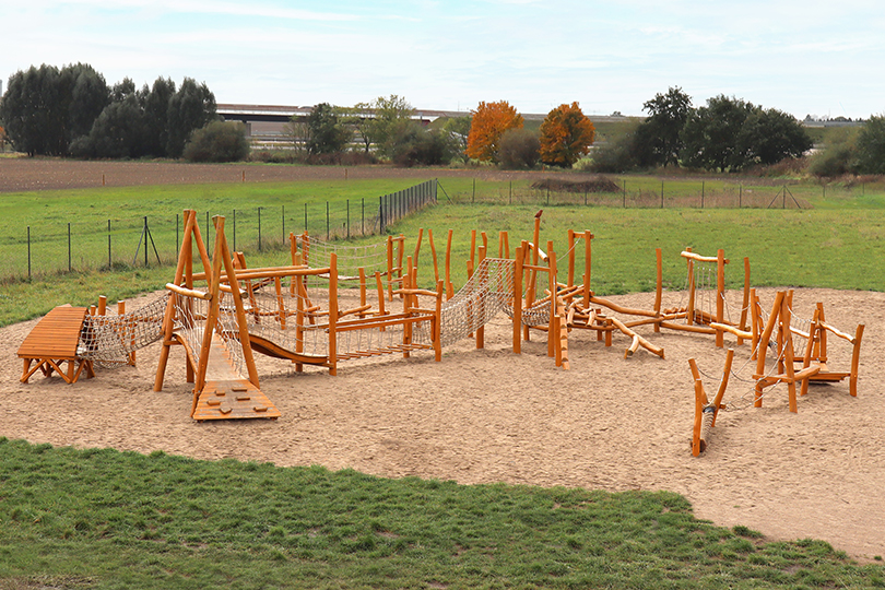Klim en balanceerparcours